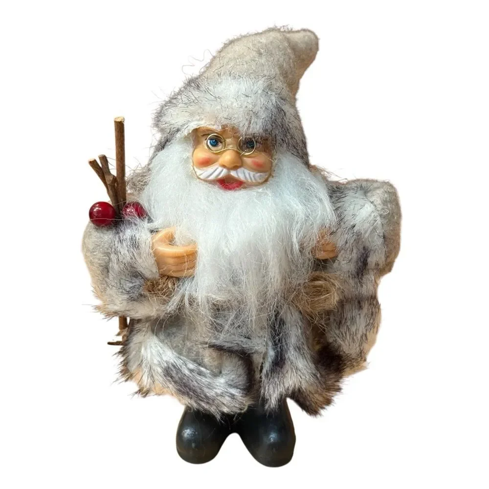 Vintage Old World Country Santa Figurine